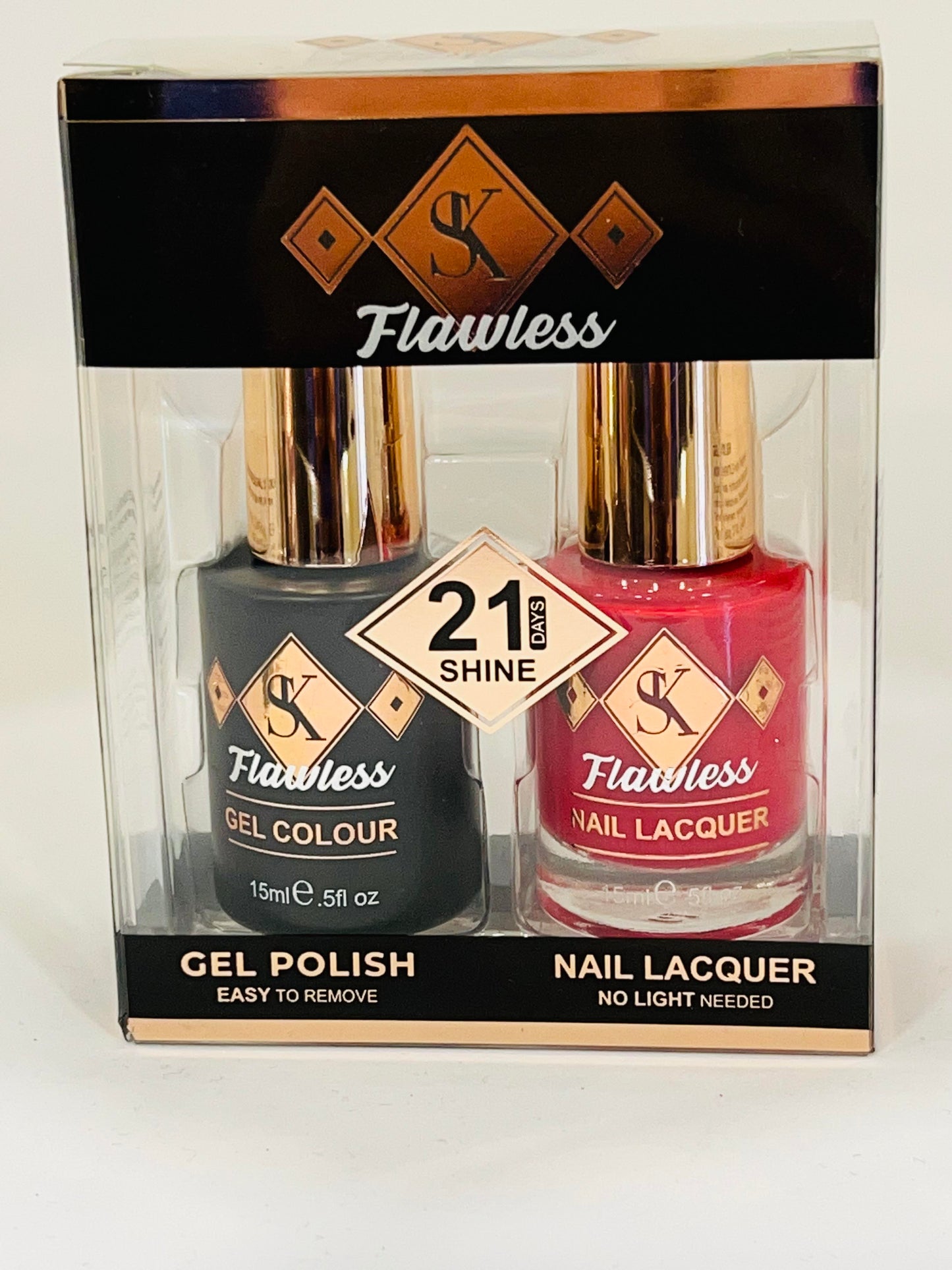 Fire Engine Gel and Lacquer Polish