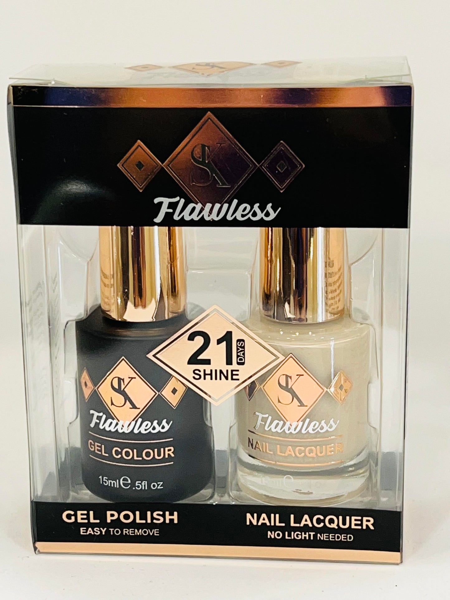 Latte Gel and Lacquer Nail Polish