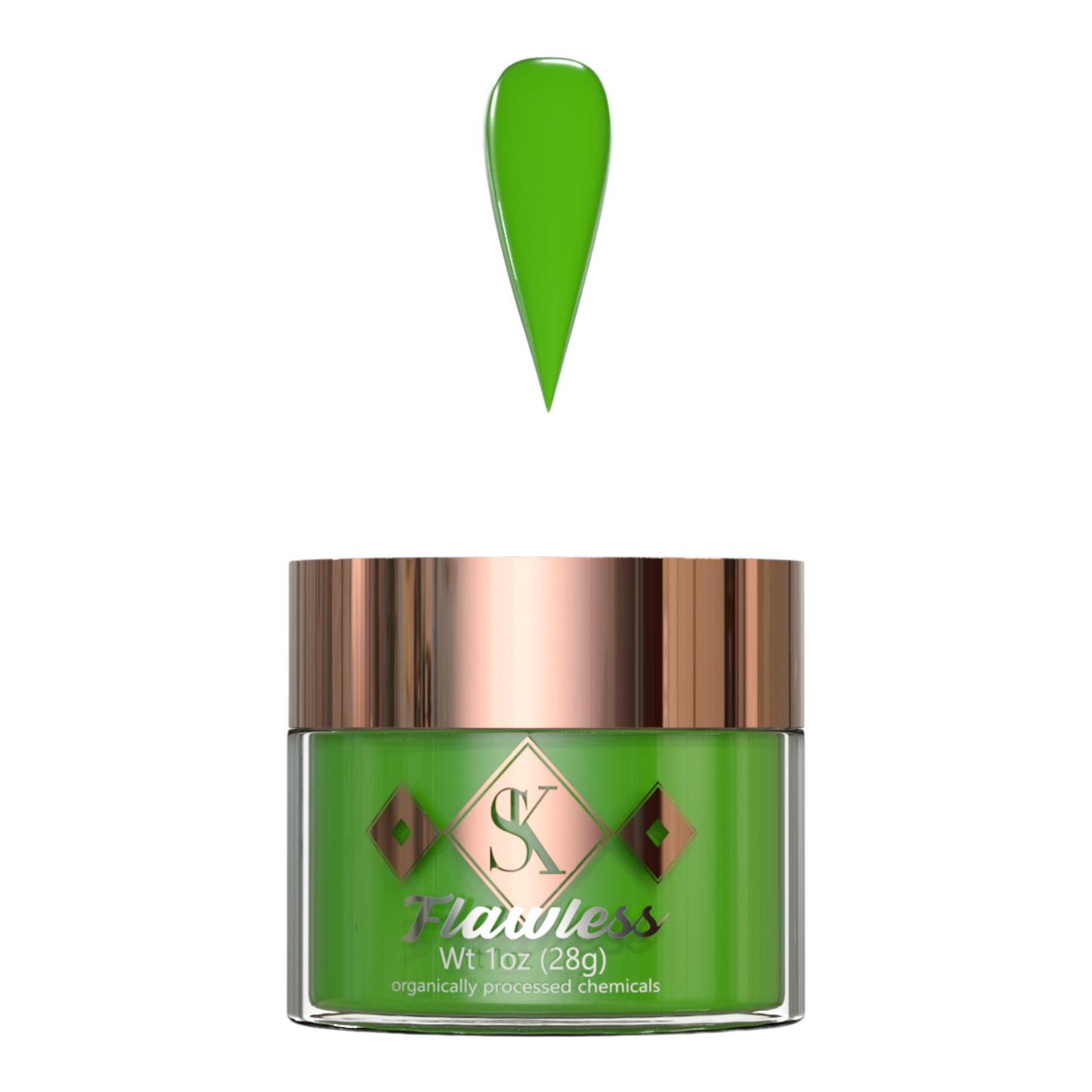 Green Kelly Acrylic Nail Powder
