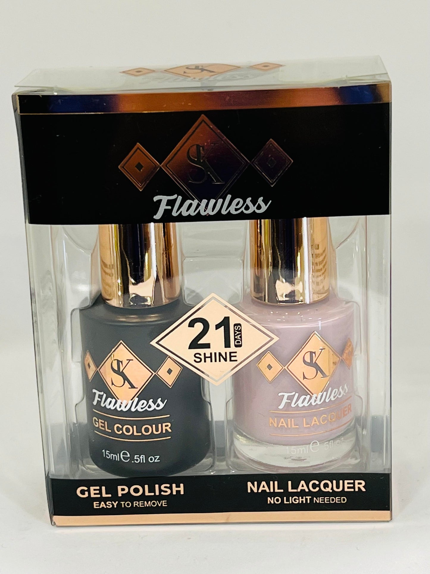 Lilac Gel and Lacquer Nail Polish