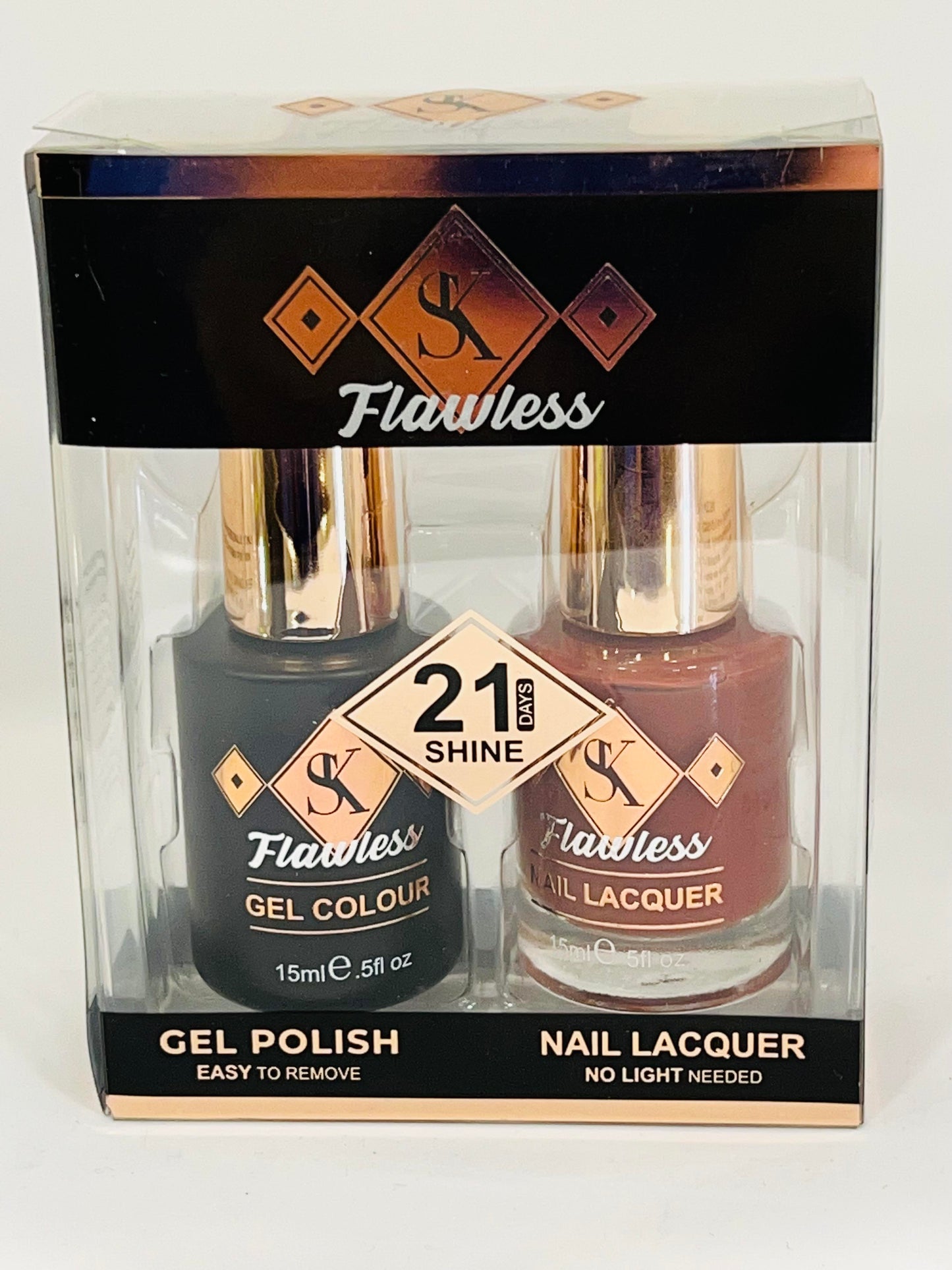 Chocolate Pudding Gel and Lacquer Polish