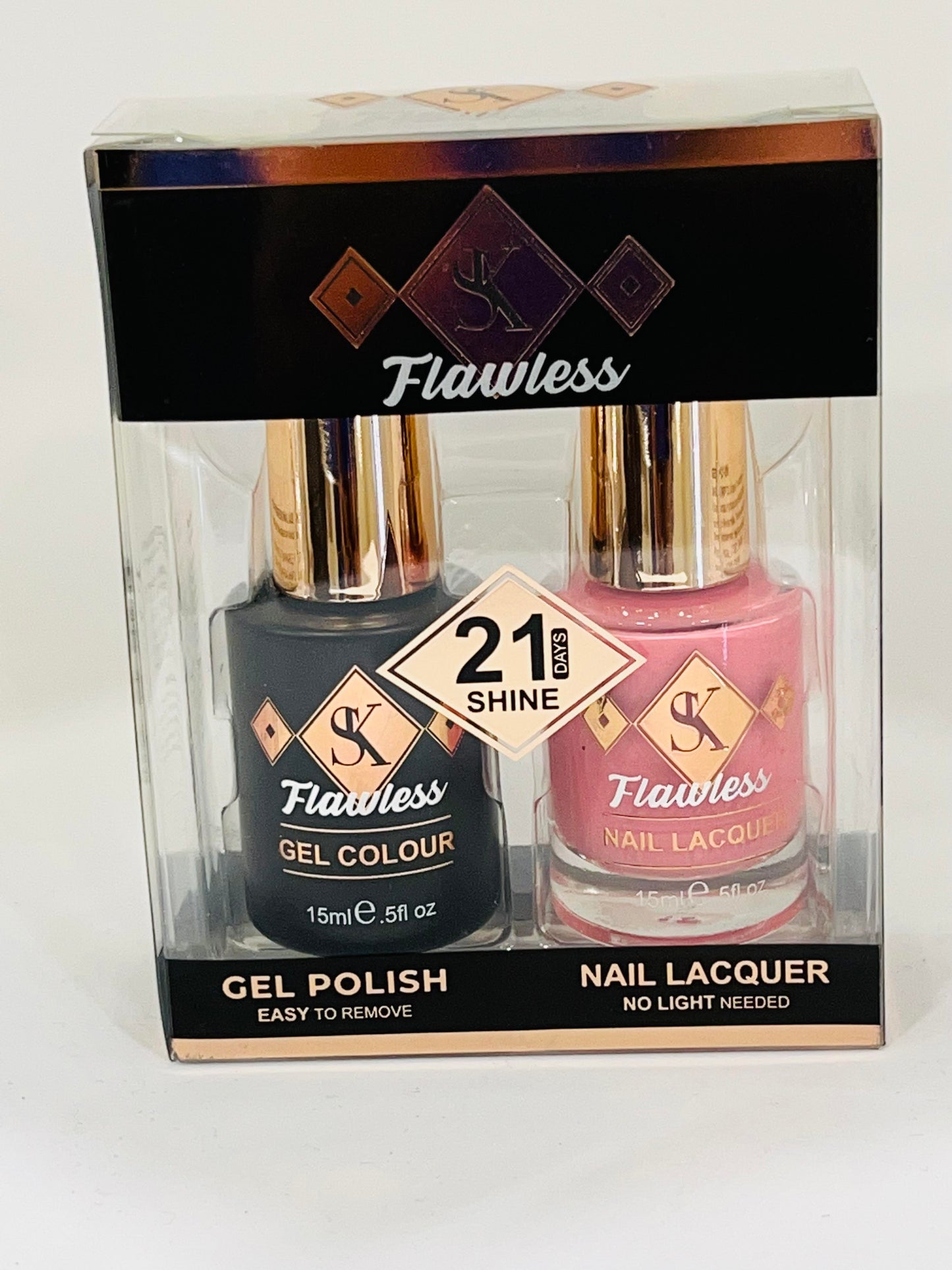 Peach Gel and Lacquer Polish