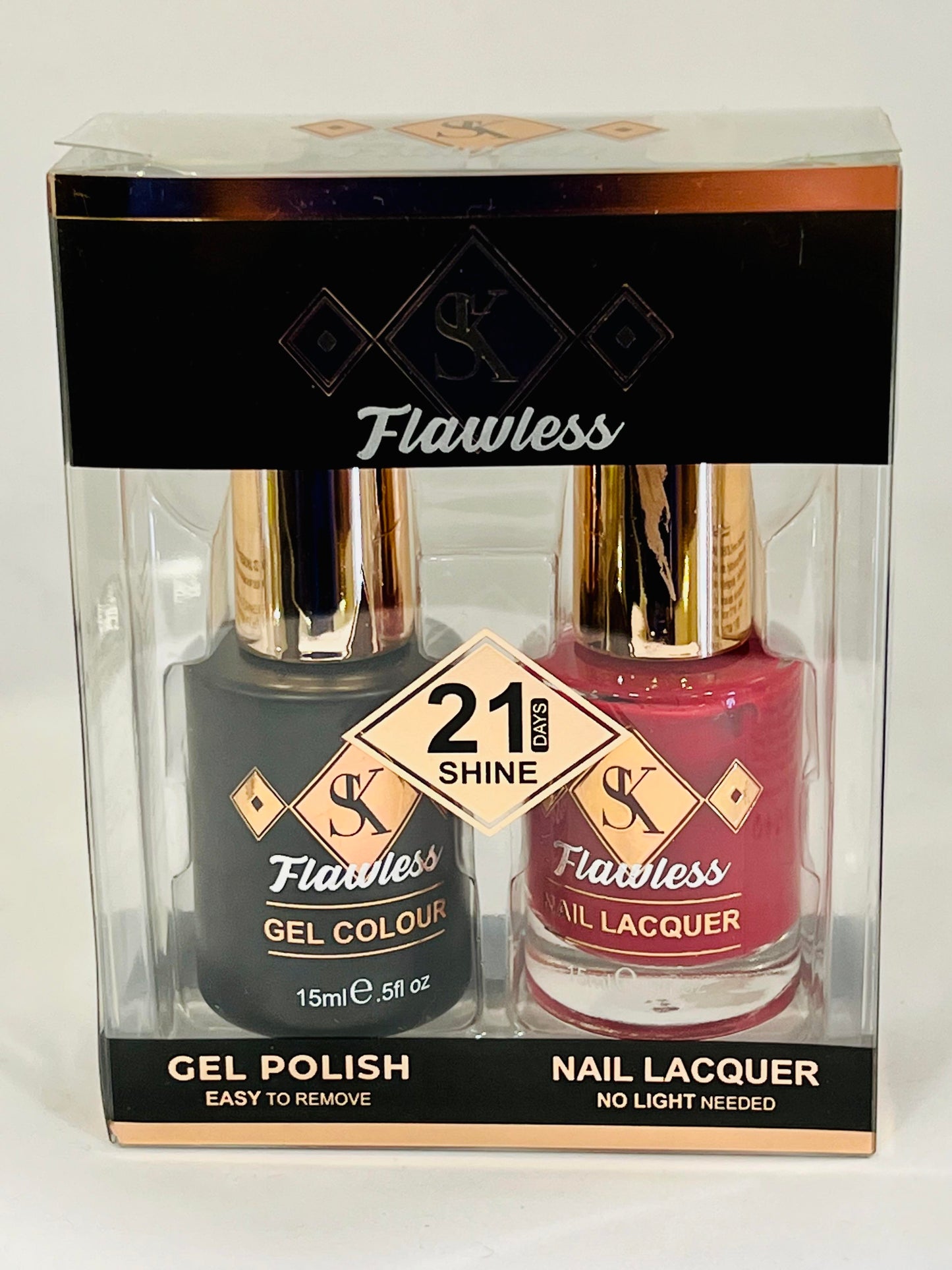 Tomato Red Gel and Lacquer Polish