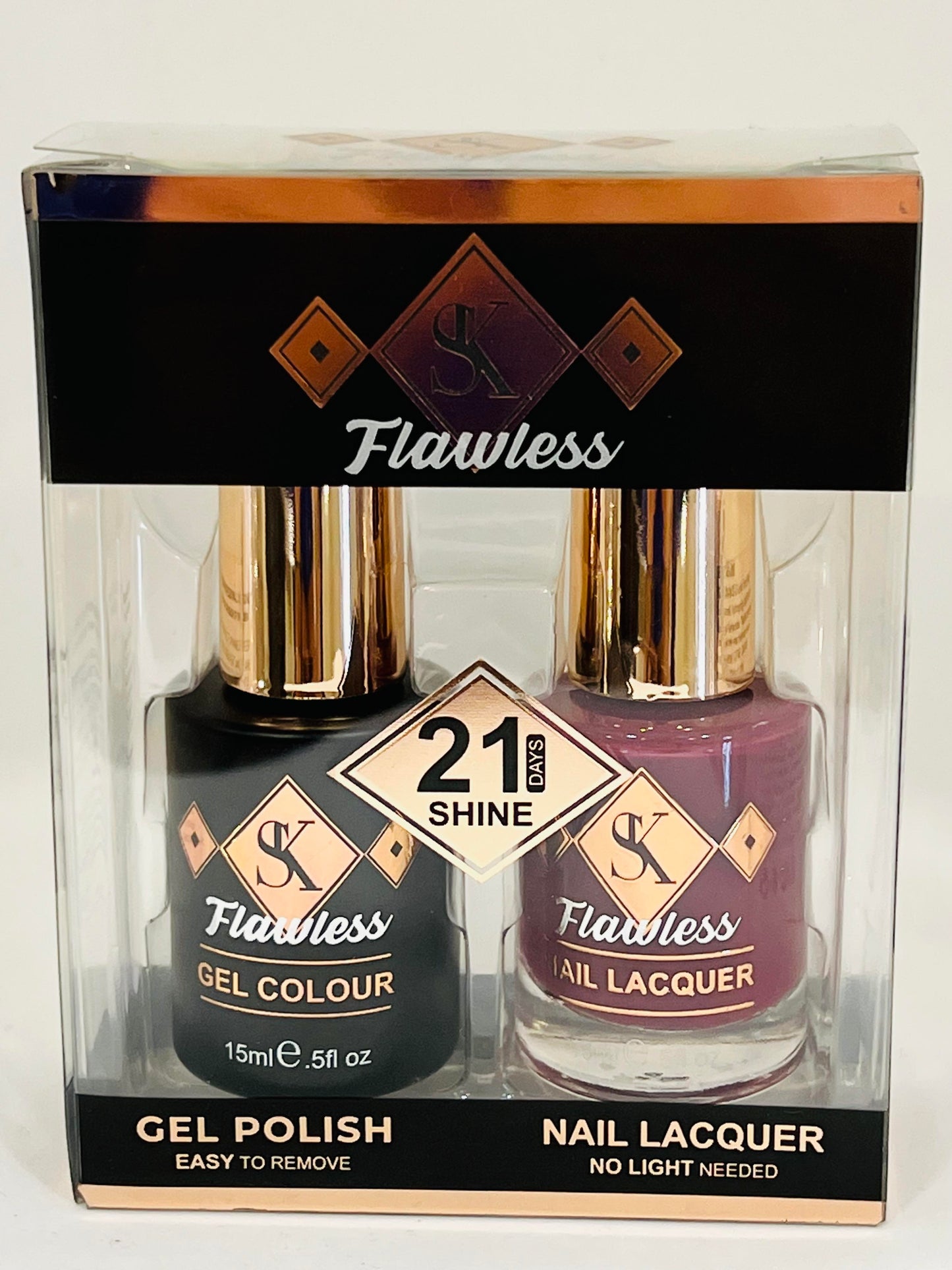 Deep Rouge Gel and Lacquer Polish