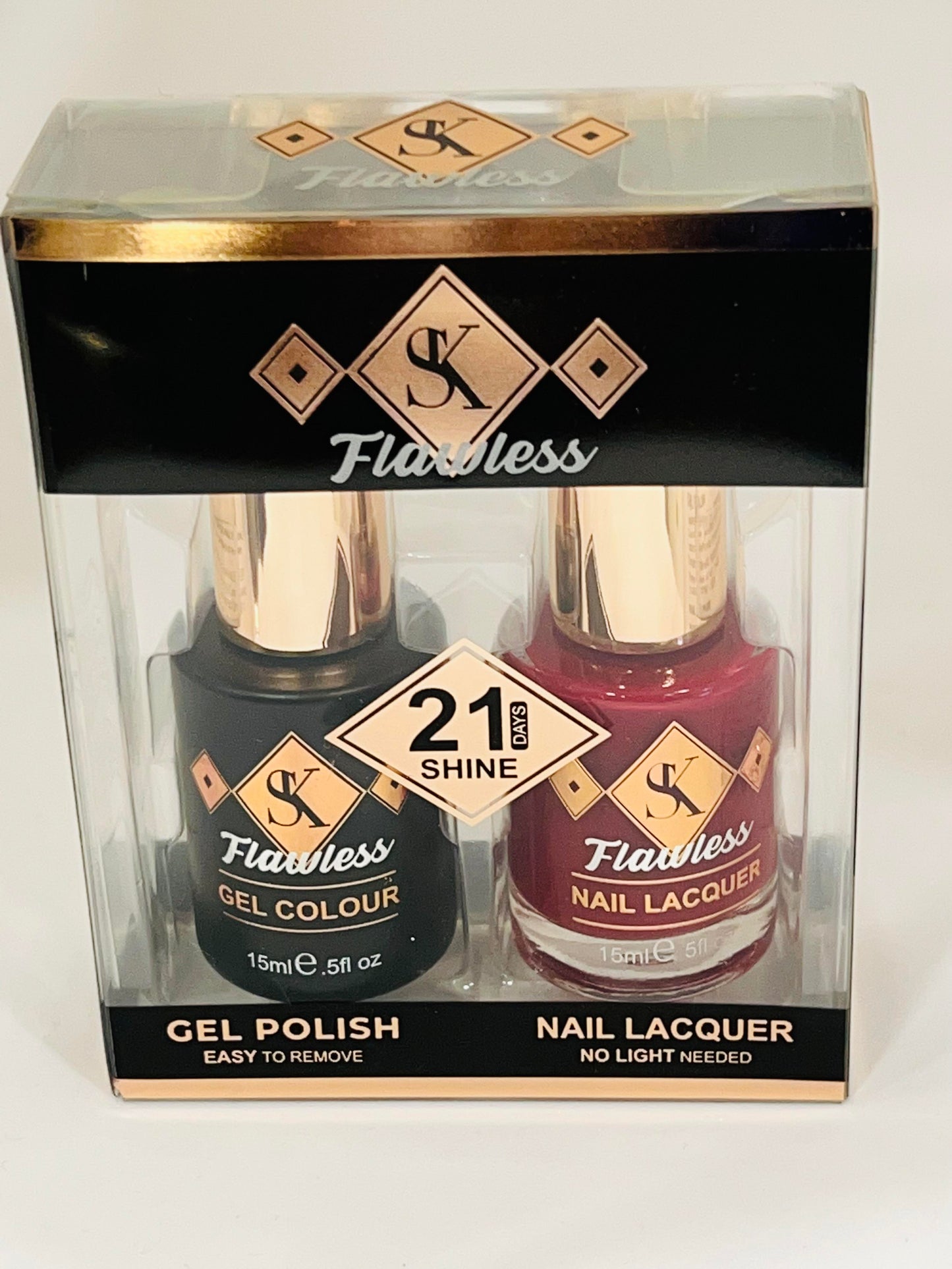 In the Red Gel and Lacquer Polish