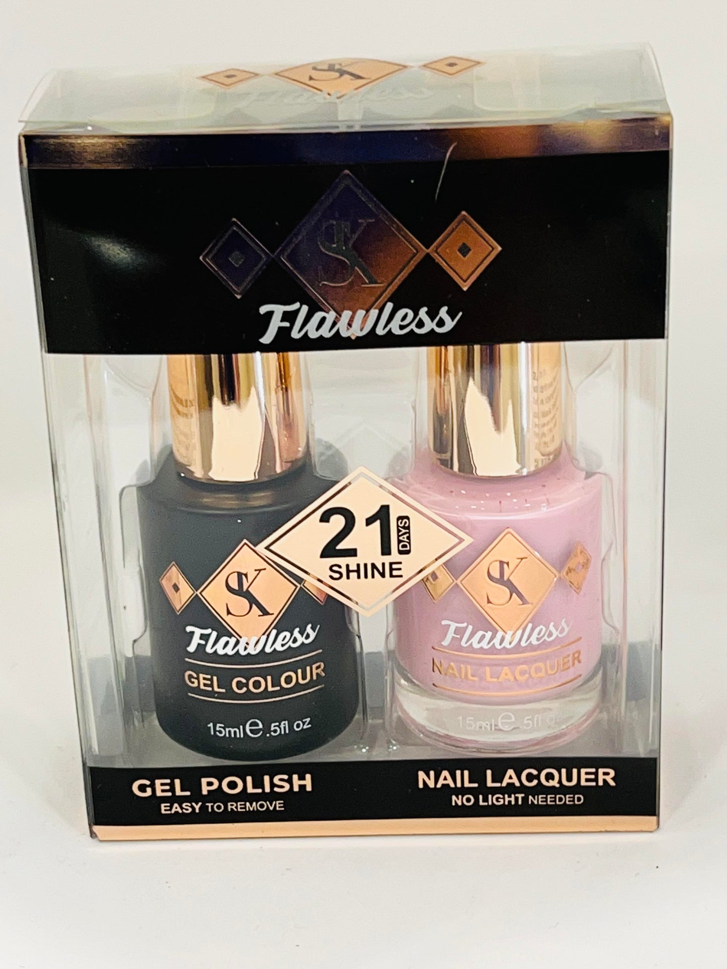 Carnation Pink Gel and Lacquer Polish