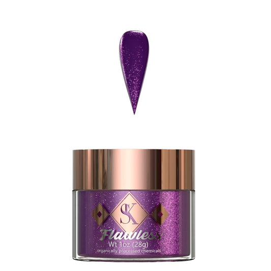 Purple Plum Acrylic Nail Powder