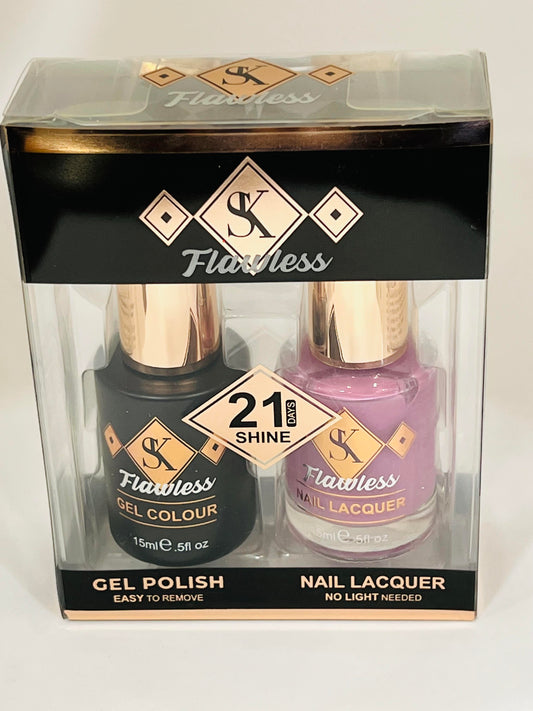 Raspbery Ice Gel and Lacquer Polish