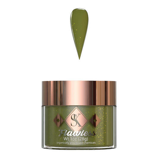 Olive Green Acrylic Nail Powder